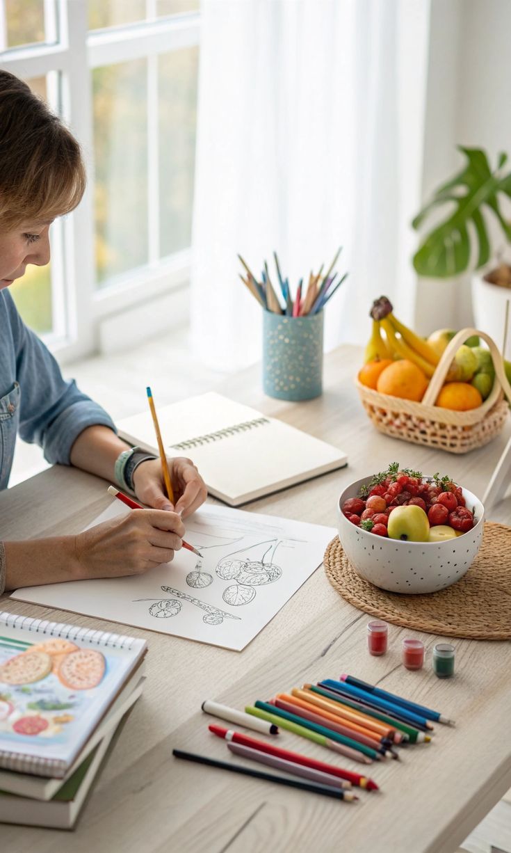 Detailaufnahme eines architektonischen Plans